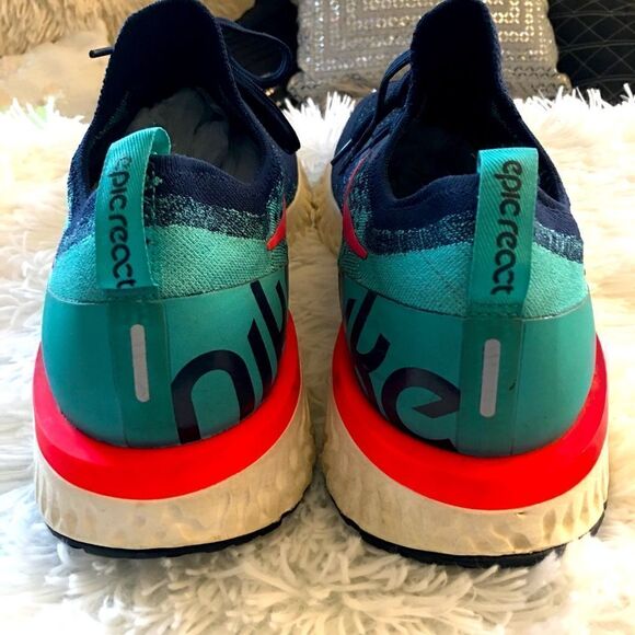 nike epic react flyknit size 14